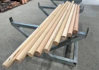 Recycled Messmate 50mm round batten