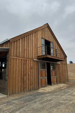 Vic High Country Barn, Designed & Constructed by: Private Client, Material Partner: Timberzoo